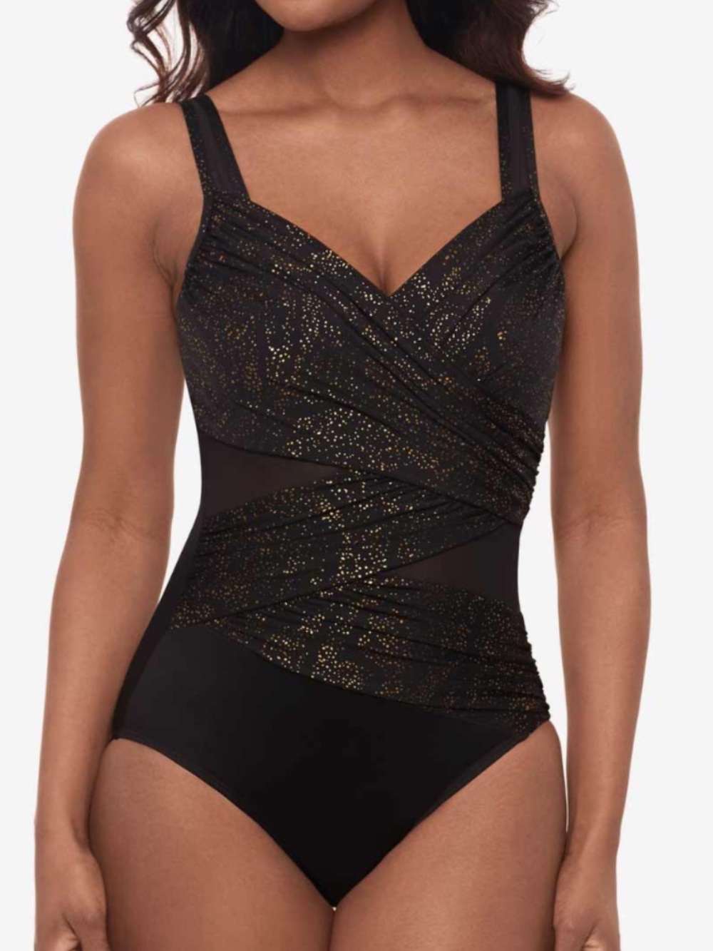 NEW MIRACLESUIT Brillante Madero One piece swimsuit. Retail $175